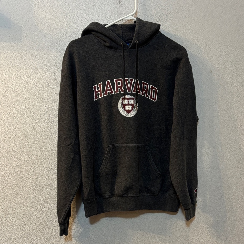 Champion Dark Gray Harvard Hoodie